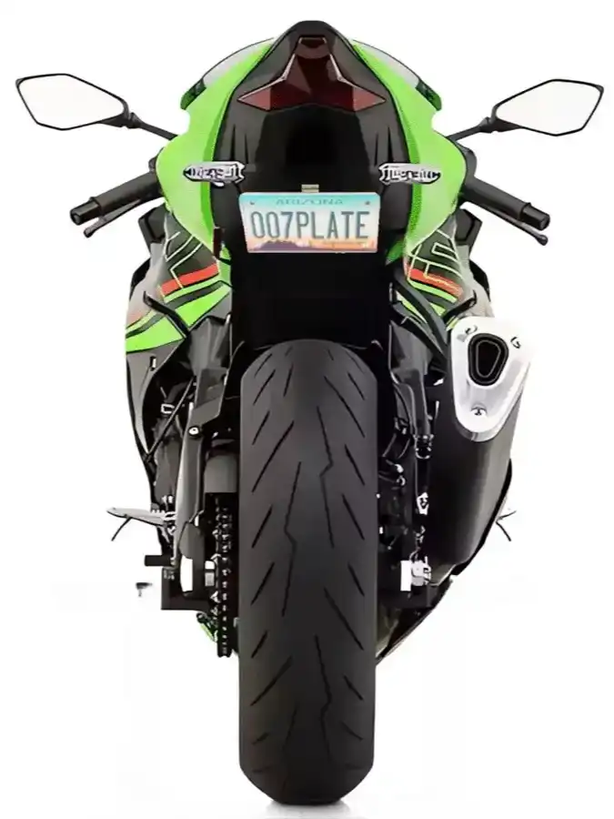 hide away license plate