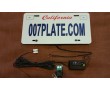 Car Carbon Fiber Plate Flipper (switch/remote) (ggl)