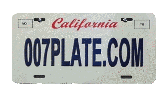 retractable license plate